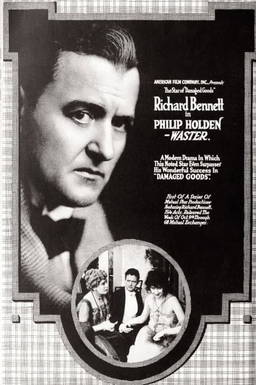 Philip Holden - Waster (1916) poster