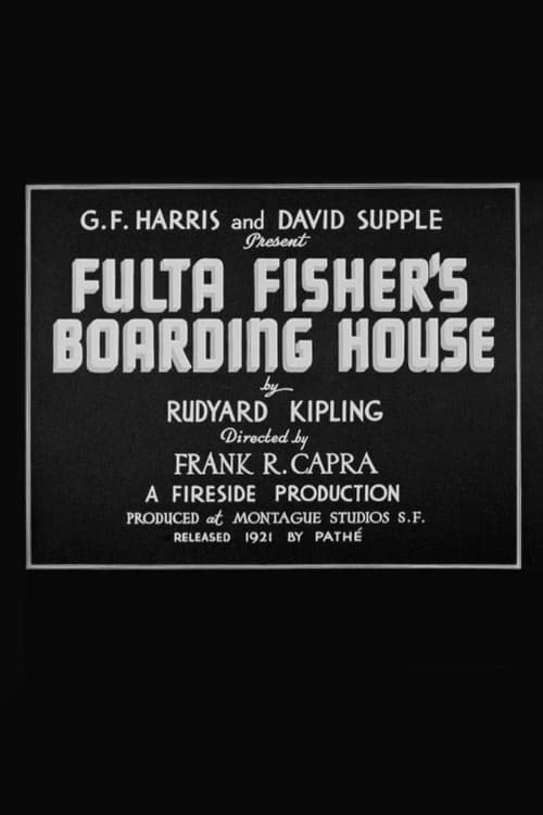 Fulta Fisher's Boarding House (1922) poster