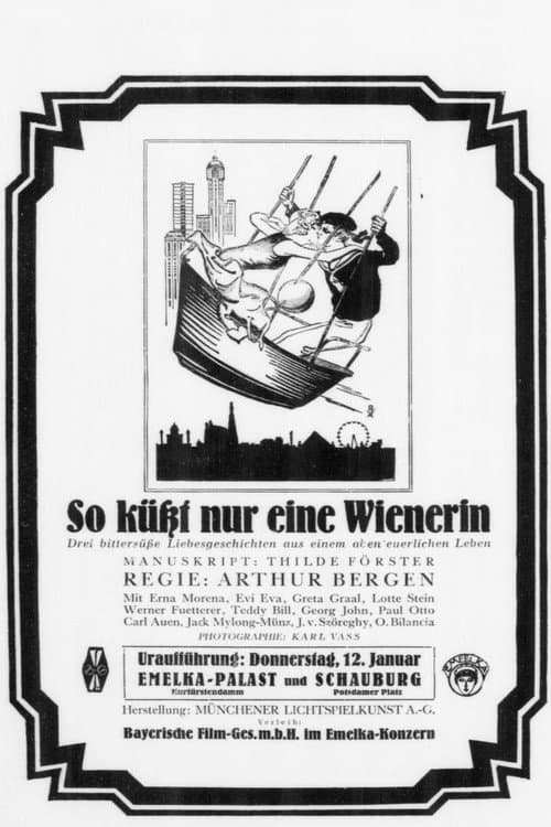 So küsst nur eine Wienerin (1928) poster