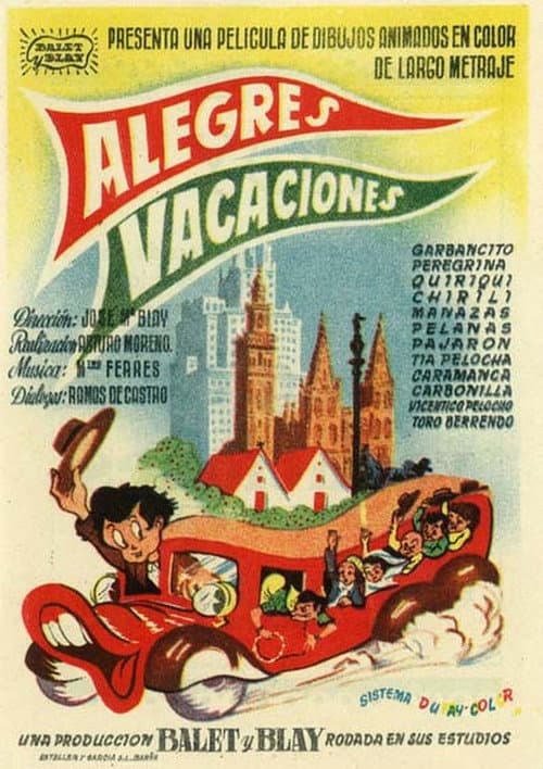 Alegres vacaciones (1948) poster