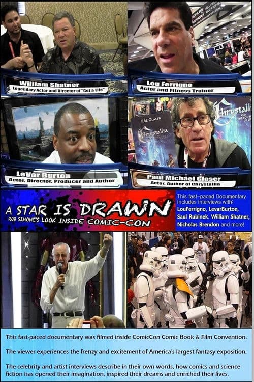 A Star Is Drawn: Rob Simone's Look Inside Comic-Con (2014) poster