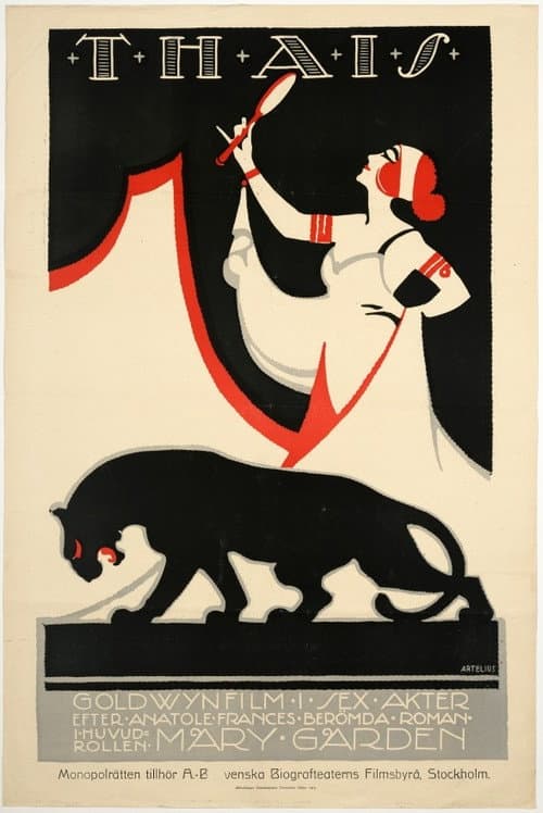 Thais (1917) poster