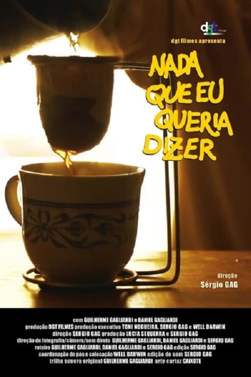 Nada que eu Queria Dizer (2021) poster