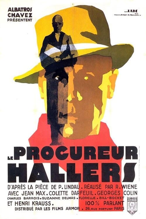 Le procureur Hallers (1930) poster