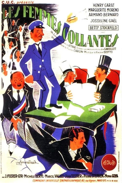 Les Femmes collantes (1938) poster