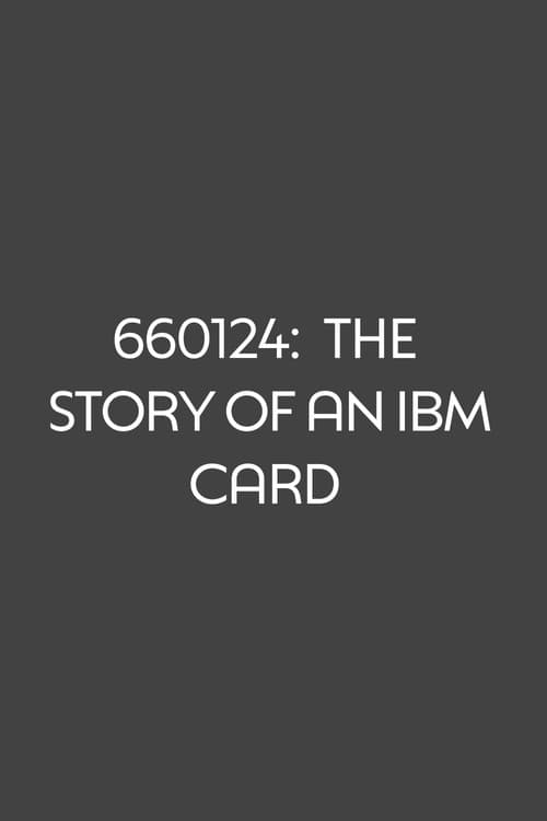 660124: The Story of an IBM Card (1961) poster