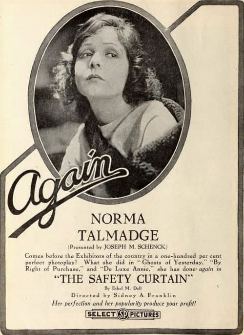 The Safety Curtain (1918) poster