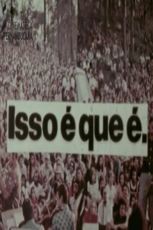 Isso é Que é (1974) poster