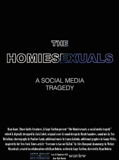The Homiesexuals: a social media tragedy (2022) poster