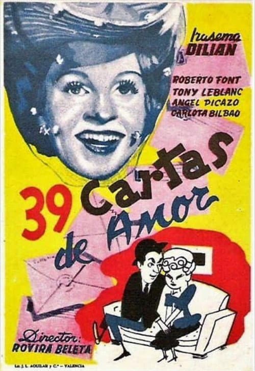 39 cartas de amor (1950) poster