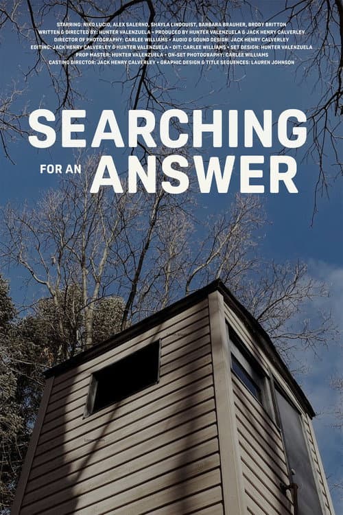 Searching For an Answer (2023) poster