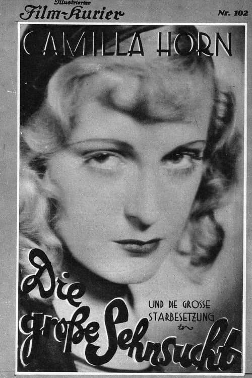 Die große Sehnsucht (1930) poster