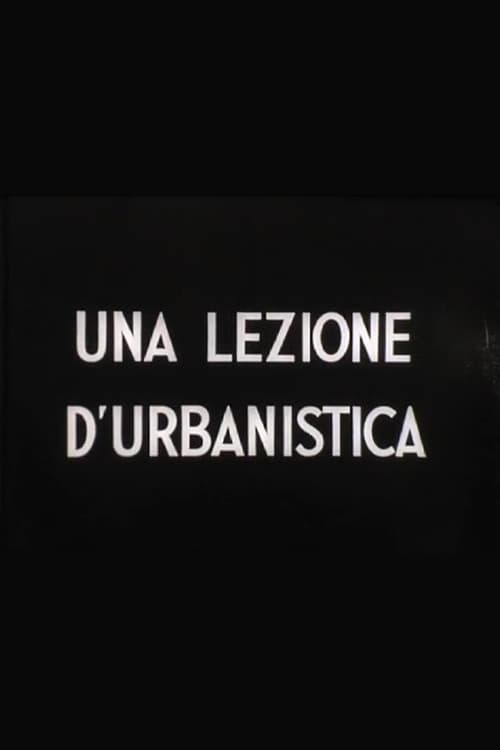 Una lezione di urbanistica (1954) poster