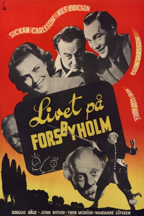 Livet på Forsbyholm (1948) poster