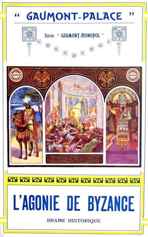 L'Agonie de Byzance (1913) poster