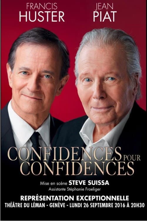 Confidences pour confidences (2016) poster