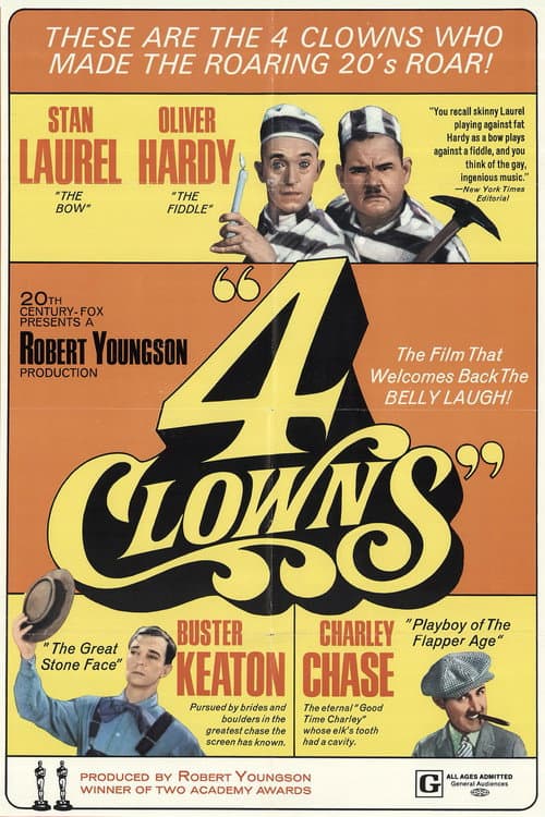 4 Clowns (1970) poster