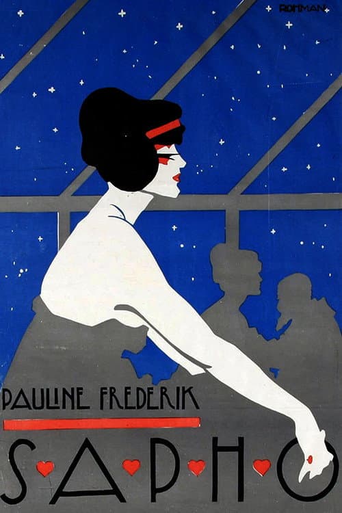 Sapho (1917) poster