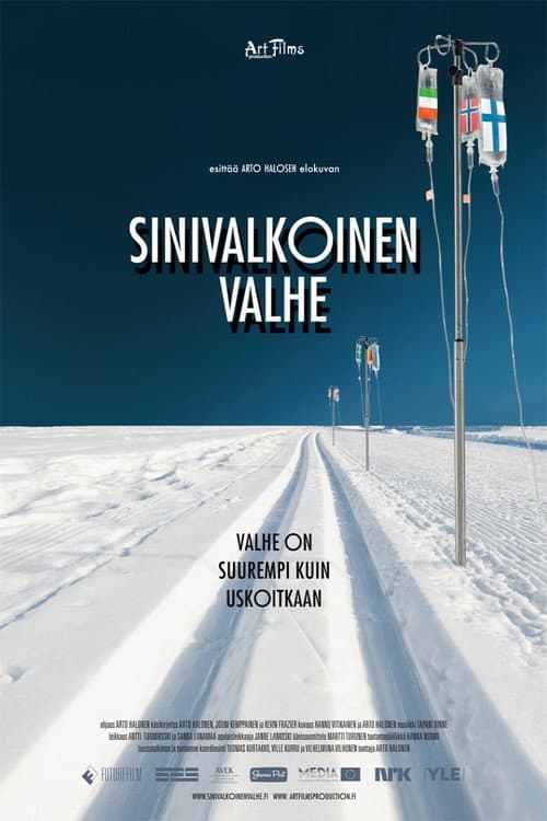 Sinivalkoinen valhe (2012) poster