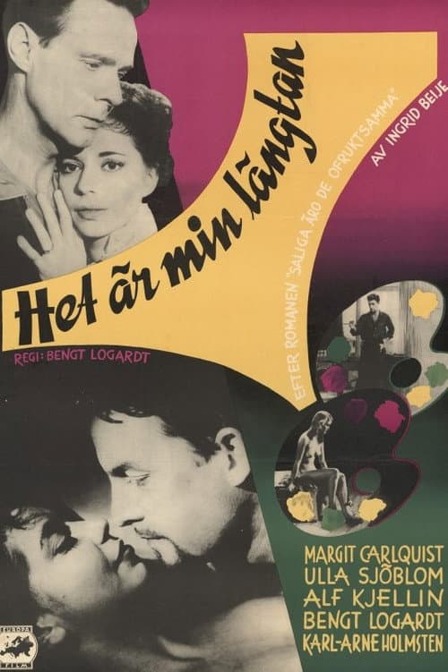 Het är min längtan (1956) poster
