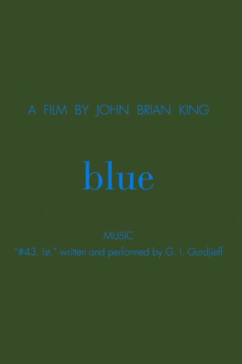 blue (2021) poster