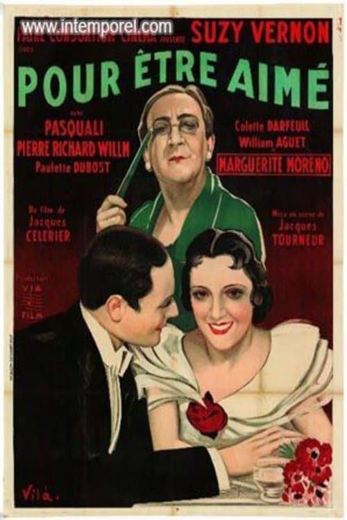Pour être aimé (1933) poster