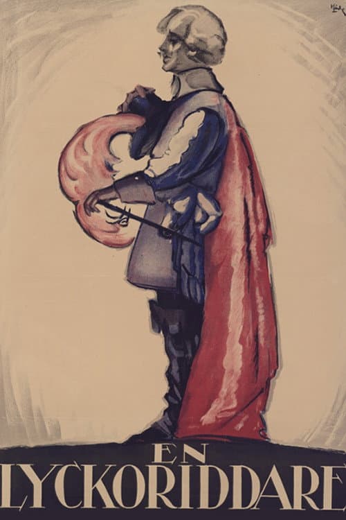 En lyckoriddare (1921) poster