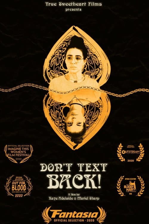 Don't Text Back (2020) poster