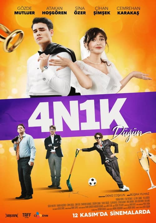 4N1K: Düğün (2021) poster