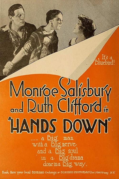 Hands Down (1918) poster