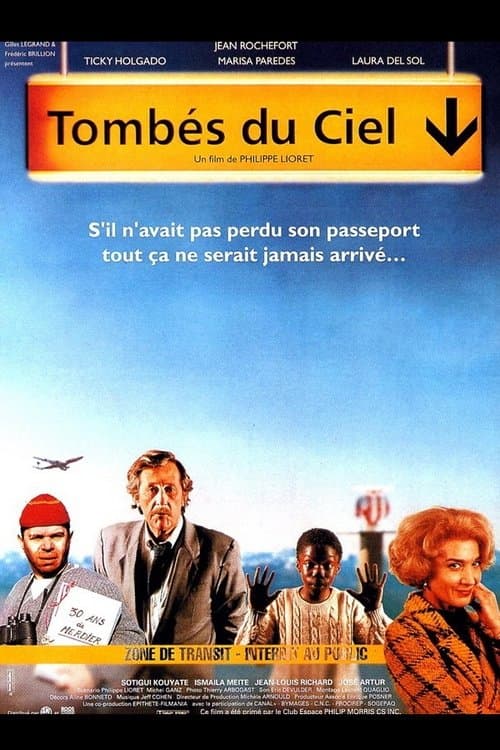 Tombés du ciel (1993) poster