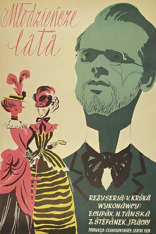 Mladá léta (1953) poster