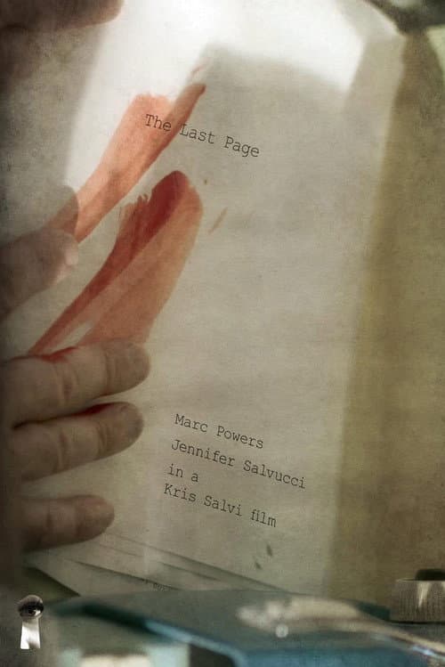 The Last Page (2026) poster