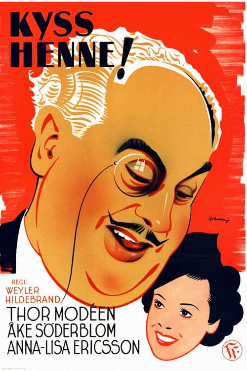 Kyss henne! (1940) poster