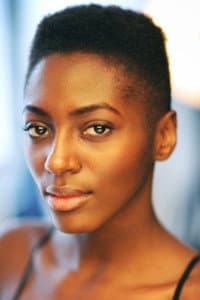 Yrsa Daley-Ward in White Colour Black