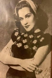 Olga Jiménez in La gota de sangre