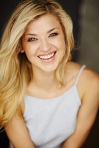 Aimee Crowther in Orange Blossoms