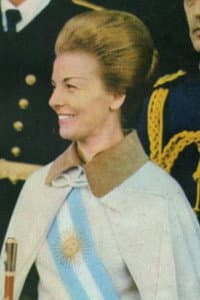 Isabel Perón in Un hombre de cine