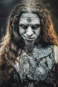 David Vogt in Powerwolf - Hellfest 2023