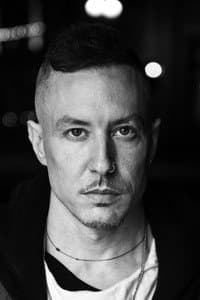 Greg Puciato in Carpenter Brut - Hellfest 2023