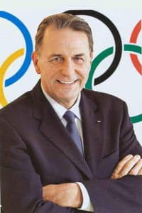 Jacques Rogge in Torino 2006 Olympic Closing Ceremony