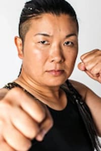 Mizuki Endō in Sendai Girls Joshi Puroresu Big Show In Osaka