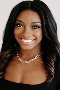 Simone Biles in At the Heart of Gold: Inside the USA Gymnastics Scandal