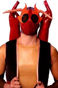 Cajun Crawdad in CHIKARA Chikarasaurus Rex Flesh And Stone