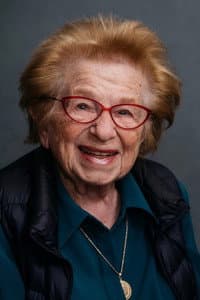 Ruth Westheimer in Une femme ou deux