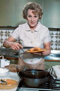 Fanny Cradock in AGFA's Special Christmas Special