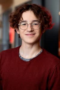 Simon Larson in A Christmas Tale