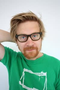 Anders Johansson in Sveriges roligaste partiledare