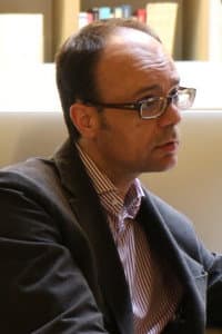 Dr. Marco Pasi in The Ritman Library: Amsterdam