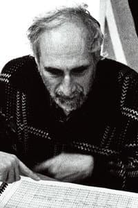Frederic Rzewski in Frederic Rzewski isst Spaghetti bei Carlone Via della Luce 55
